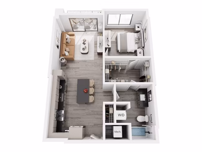 Unit 01-1708 01-1708 floor plan
